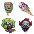Zombie Ice Cream Skull Tattoo