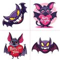 Heart Bat “Batty for You” Tattoo