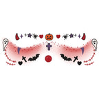 Halloween Face Stitch Tattoo