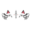 Cat Ear Halloween Tattoo