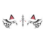 Cat Ear Halloween Tattoo