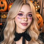 Ghost Witch Halloween Tattoo