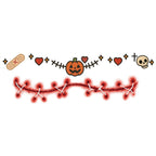 Stitch Pumpkin Halloween Tattoo