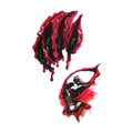 Claw Skull Tattoo Halloween Decal