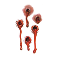 Gore Hole Tattoo Halloween Decal