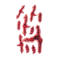Multi Stitch Tattoo Halloween Decal