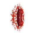 Blood Slash Tattoo Halloween Decal