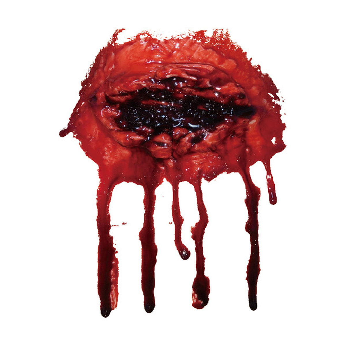 Dripping Wound Tattoo Halloween Decal