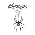 Venom Spider Halloween Tattoo