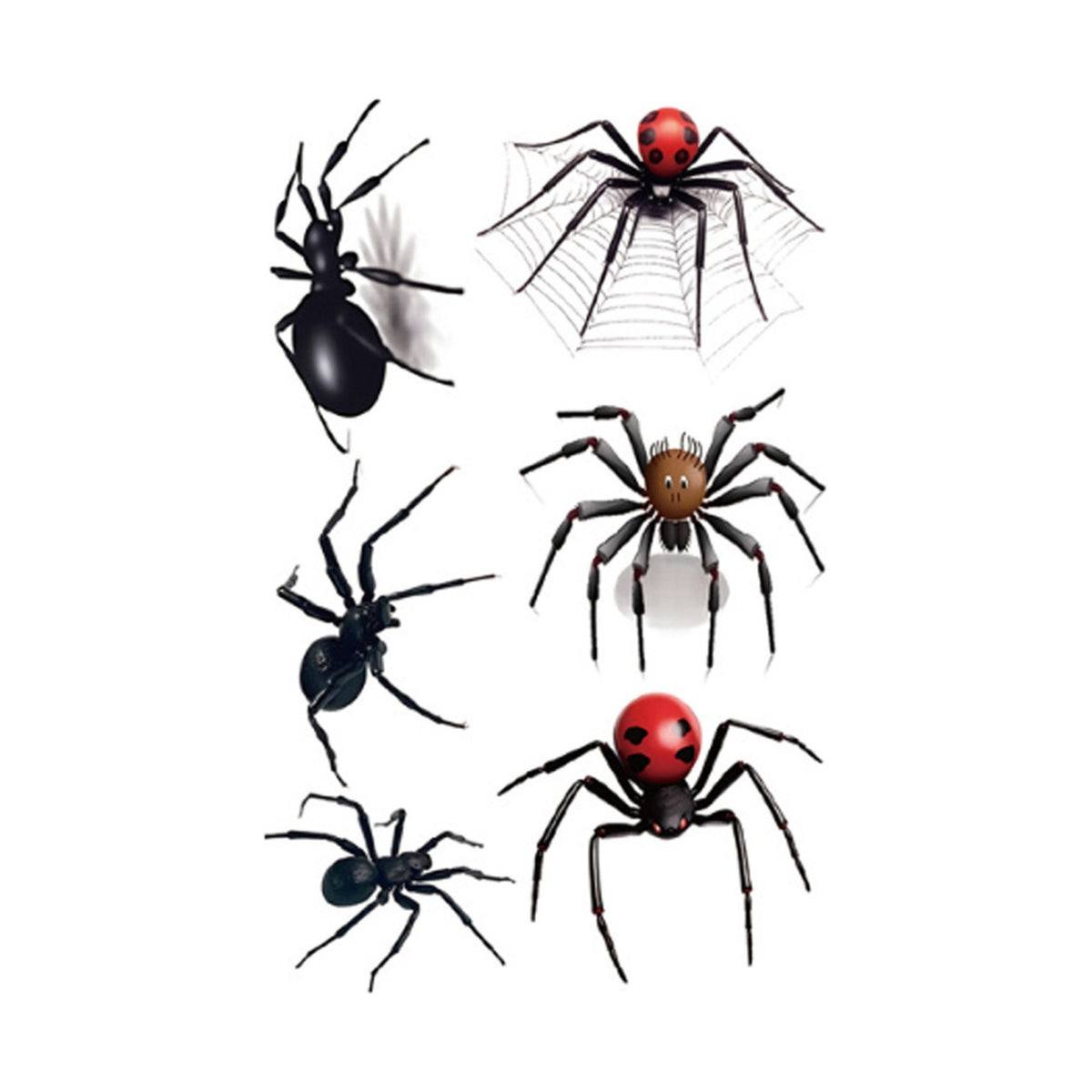 Redback Spider Halloween Tattoo