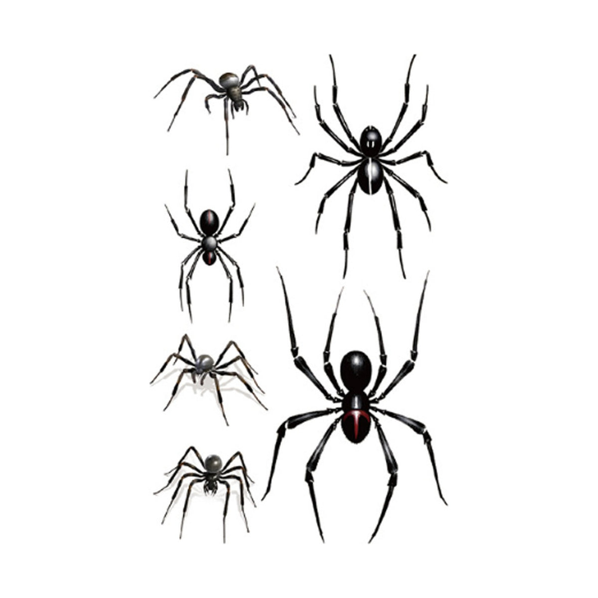 Widow Spiders Halloween Tattoo