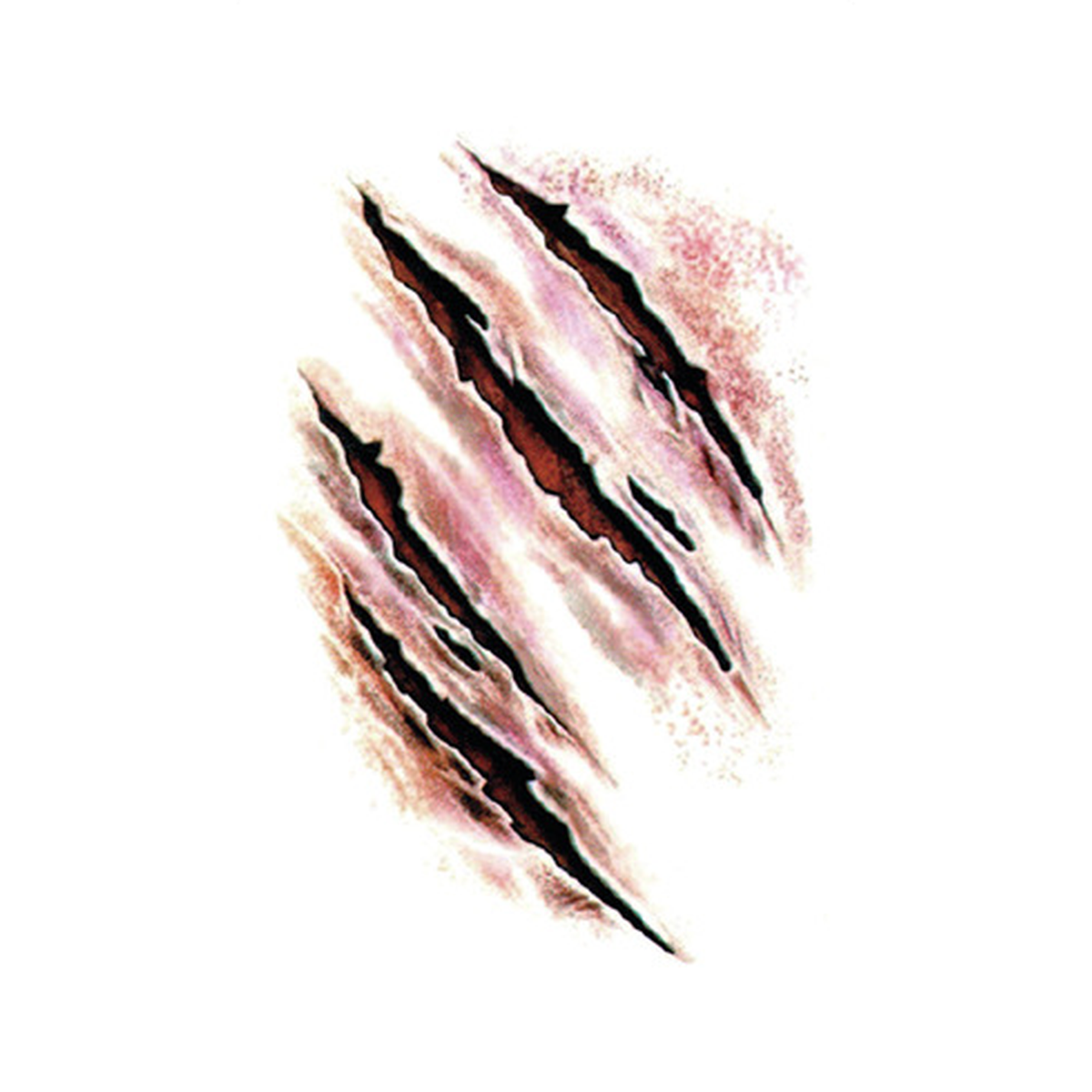 Claw Rip Scar Tattoo