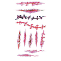 Varied Suture Wound Tattoo