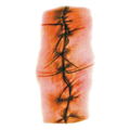 Cross Stitch Wound Tattoo