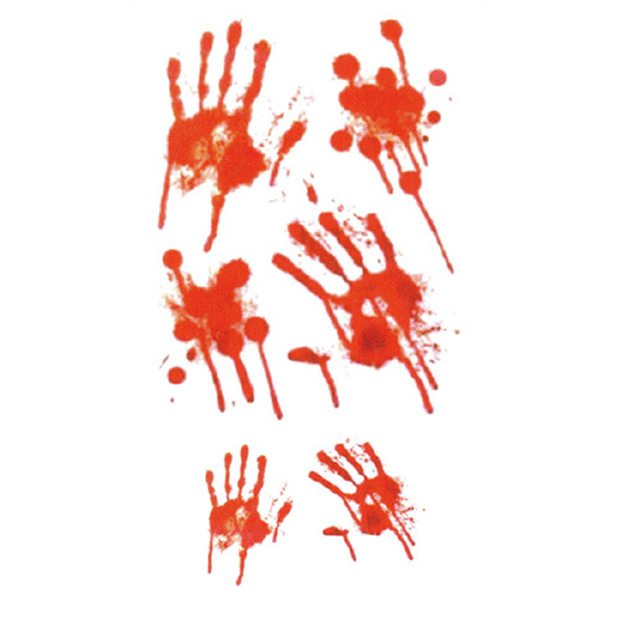 Bloody Handprint Tattoo