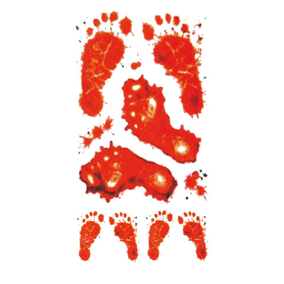 Bloody Footprint Tattoo