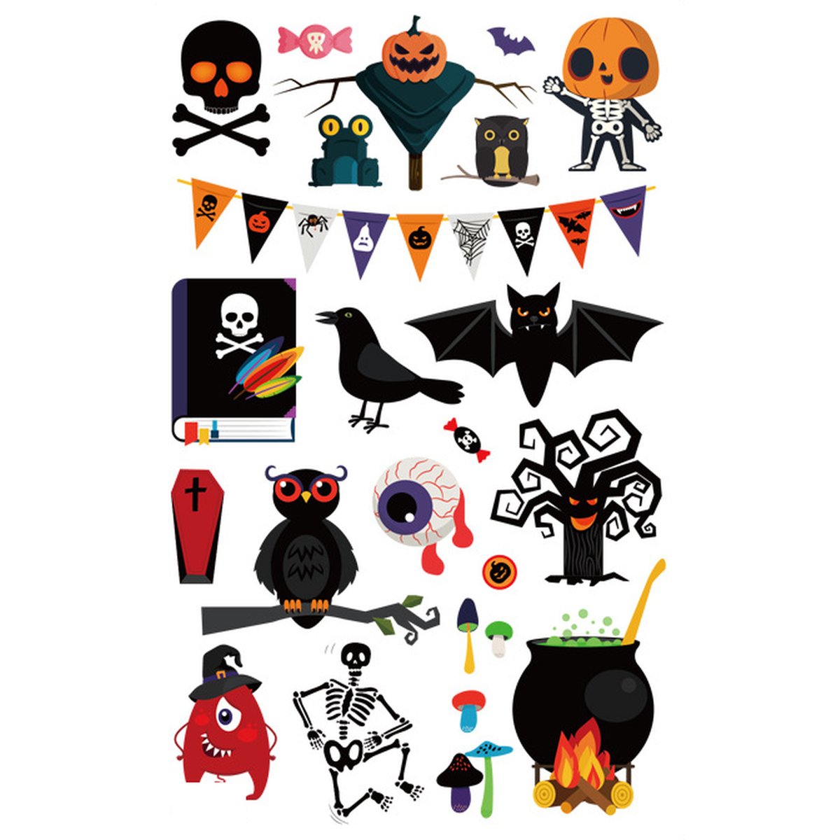 Halloween Raven Tattoos