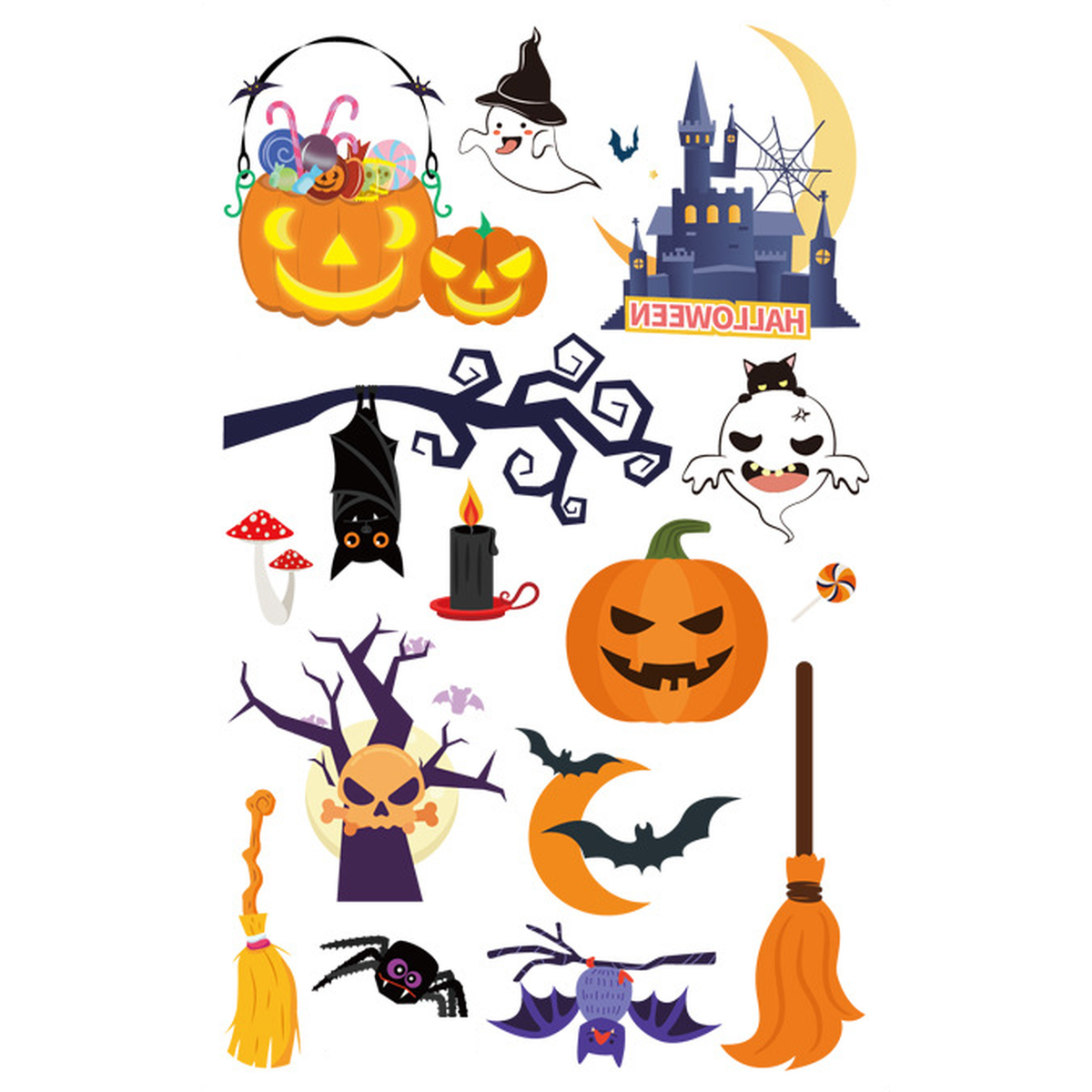 Halloween Pumpkin Tattoos