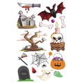 Halloween Graveyard Tattoo