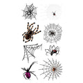 Mixed Style Spider Tattoo