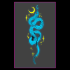Glow Snake Festival Tattoo