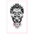 Pentagram Glow Festival Tattoo