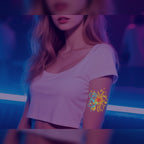 Spark Figure Glow Tattoo