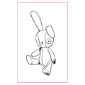 Stitch Bunny Glow Tattoo