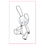 Stitch Bunny Glow Tattoo
