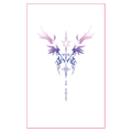 Wing Sword Glow Tattoo