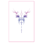 Wing Sword Glow Tattoo