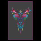 Wing Sword Glow Tattoo