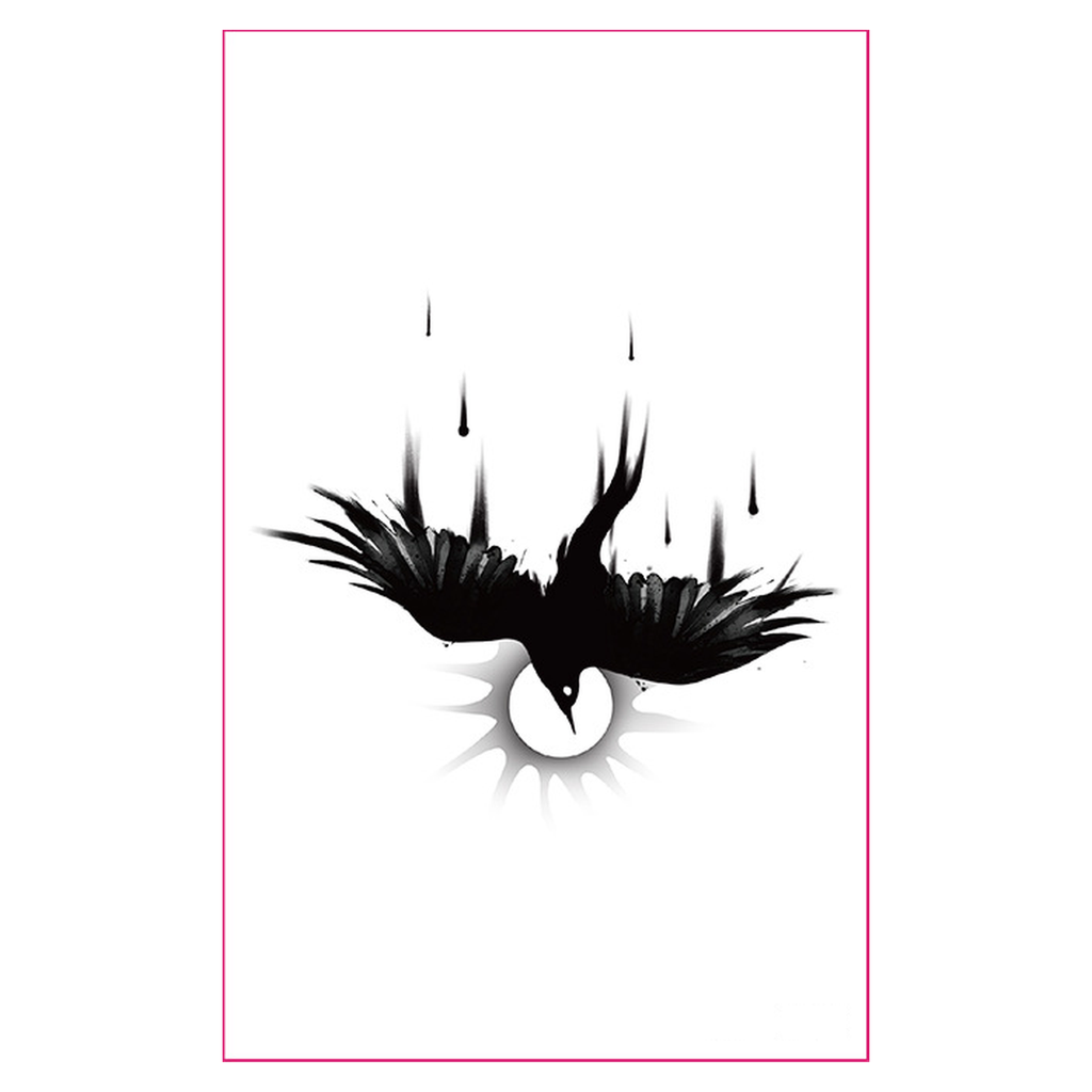 Ink Crow Glow Tattoo