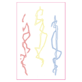 Tri-color Lightning UV Tattoo