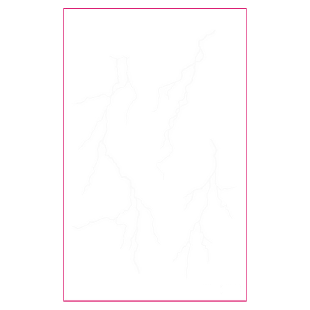 Branching Lightning UV Tattoo