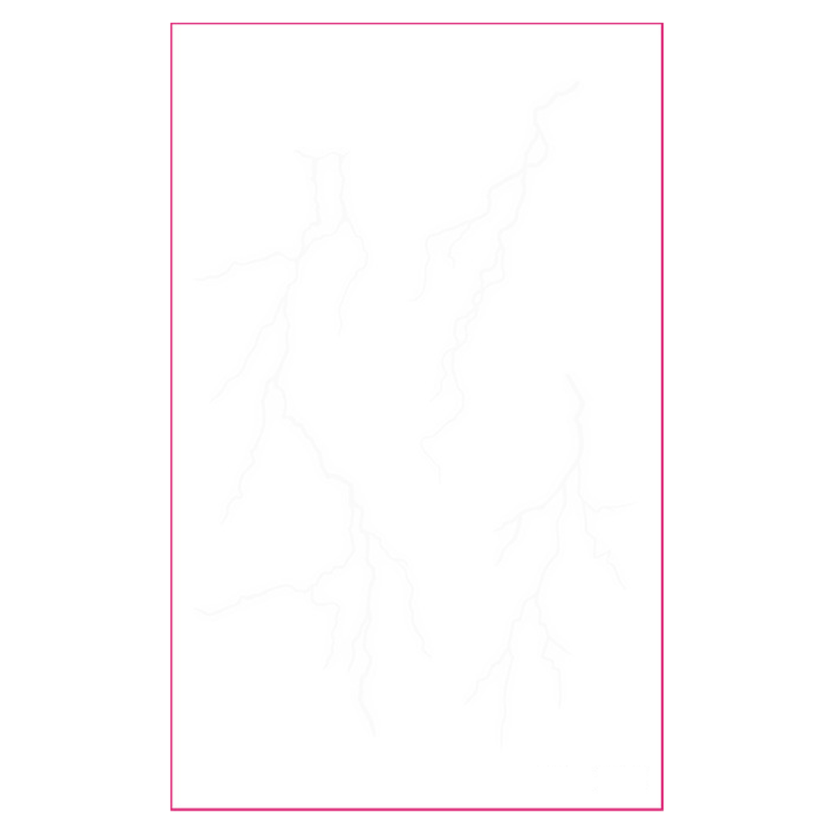 Branching Lightning UV Tattoo