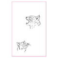 Roaring Cat UV Tattoo