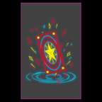Star Tarot Card UV Tattoo
