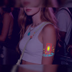 Star Tarot Card UV Tattoo