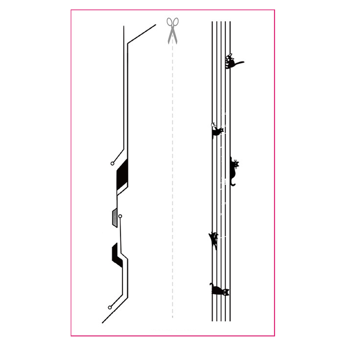 Circuit Music Cat UV Tattoo