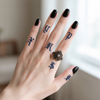 Gothic Letter Temporary Tattoos