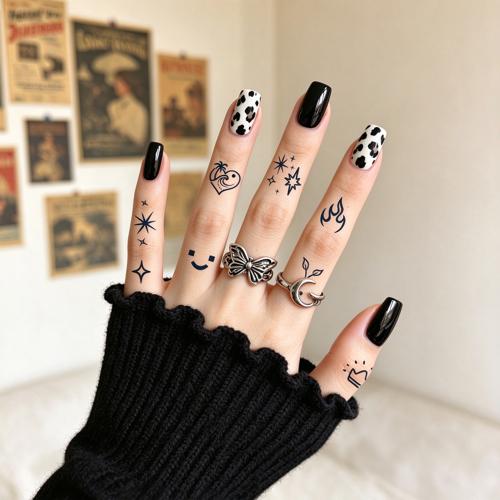 Boho Mix Mini Temporary Tattoos
