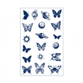 Butterfly Planet Temporary Tattoos