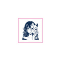 Kitsune Mask Girl Temporary Tattoos