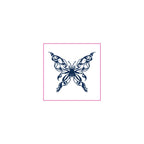 Ornate Butterfly Temporary Tattoos