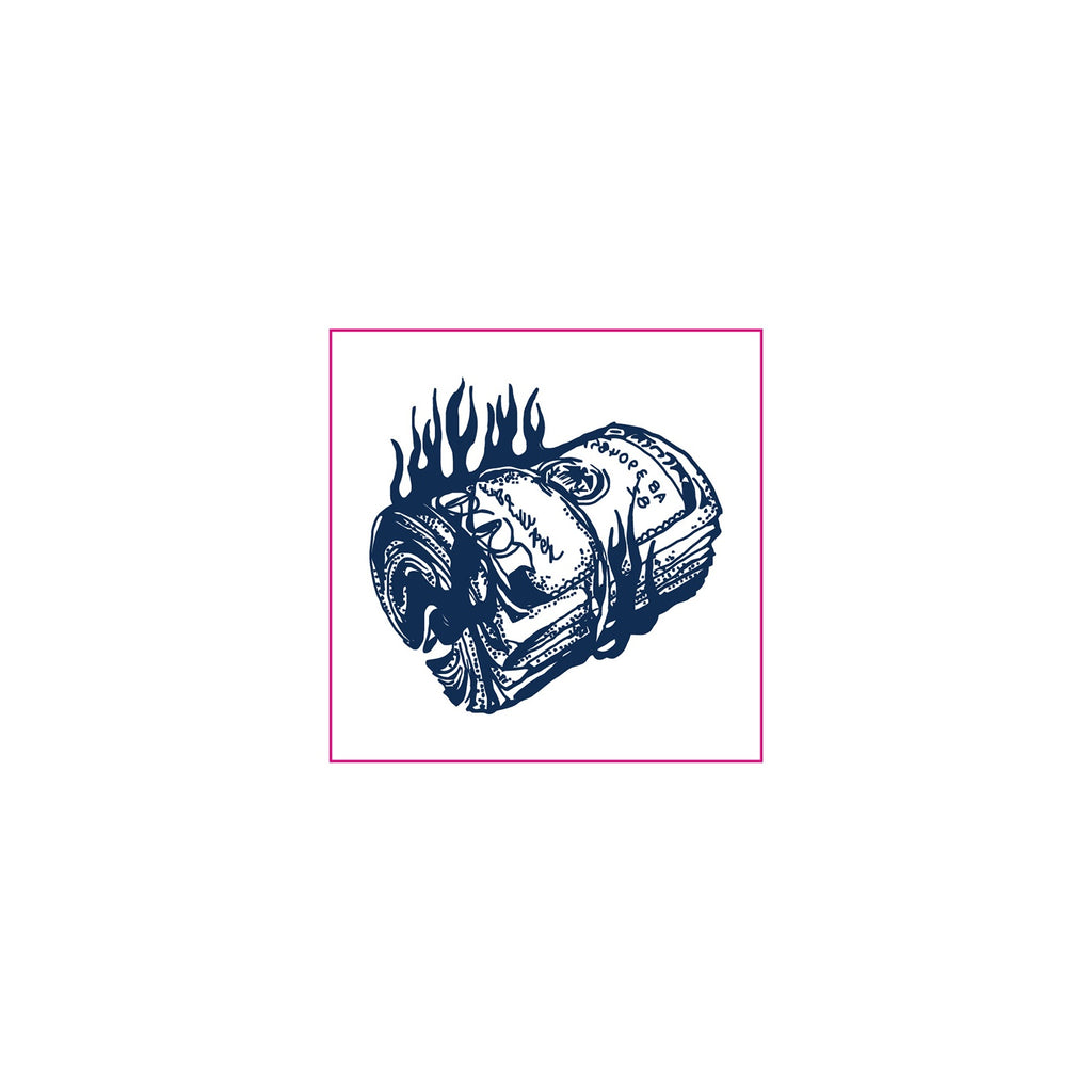 Flame Cash Roll Temporary Tattoos