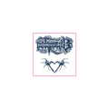 Gothic Font Spider Heart Temporary Tattoos