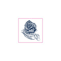 Money Rose Script Temporary Tattoo