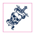 Skull Dagger Tattoo