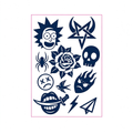 Mixed Punk Tattoo Sheet